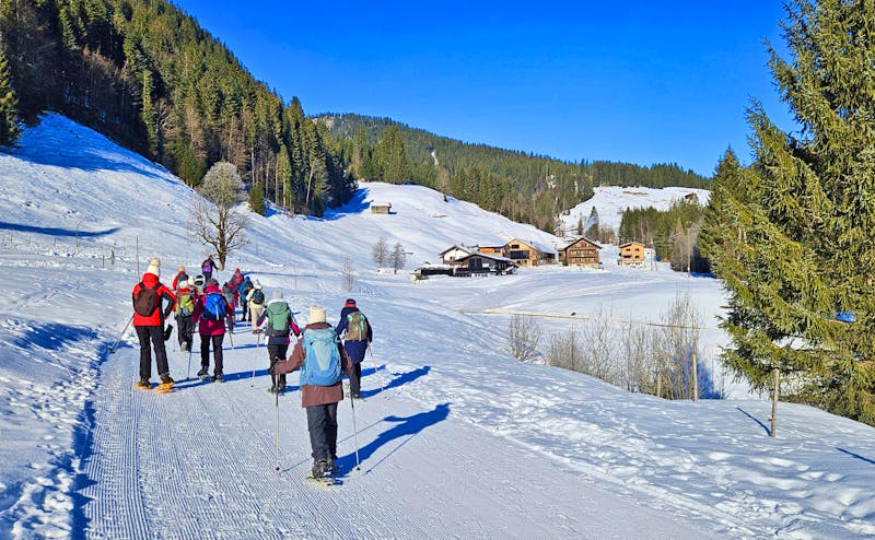 Schneeschuhwanderung zum Hörnle-Pass - ©Ria Heilmann - Eberhardt TRAVEL
