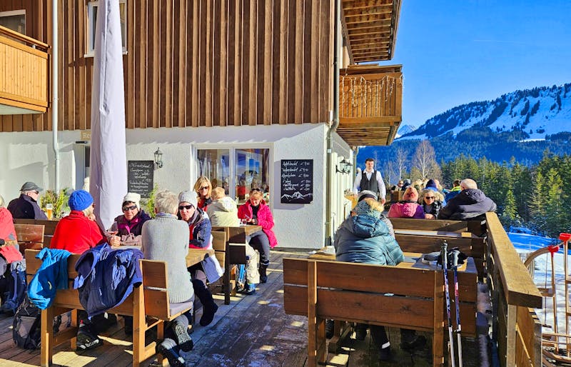 Mittagspause am Hörnle-Pass - ©Ria Heilmann - Eberhardt TRAVEL