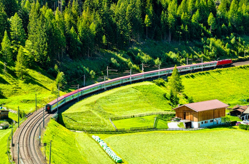 Brenner Zugstrecke - Österreich - ©Leonid Andronov - stock.adobe.com