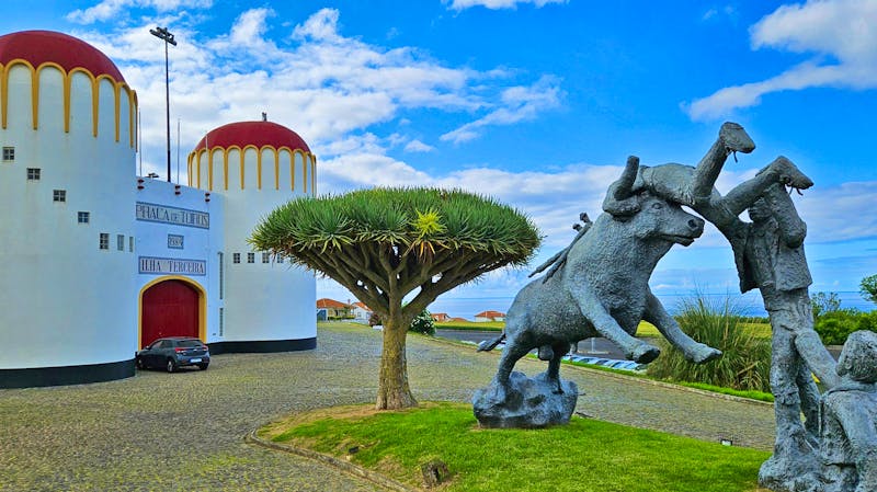 Stierkampfarena in Angra auf der Insel Terceira - ©Ria Heilmann - Eberhardt TRAVEL