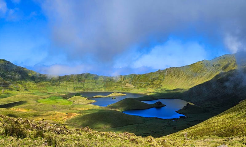 Caldeira auf der Insel Corvo - ©Ria Heilmann - Eberhardt TRAVEL