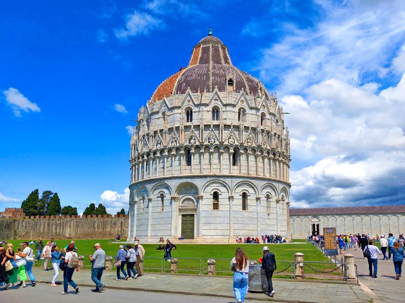 Piazza dei Miracoli in Pisa - Platz der Wunder - ©Eberhardt TRAVEL