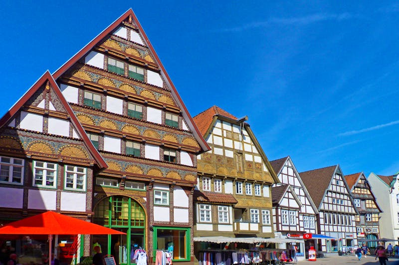 Fachwerkhäuser in Bad Salzuflen - ©Falko Göthel - stock.adobe.com