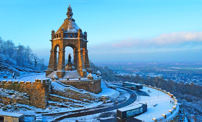 Kaiser Wilhelm Denkmal bei Porta Westfalica - ©bierwirm - stock.adobe.com