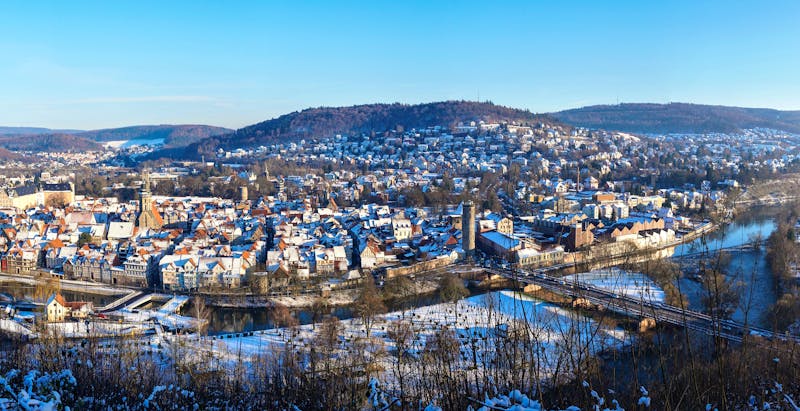 Blick auf die Drei-Flüsse-Stadt Hannoversch Münden  - ©JuSto - stock.adobe.com