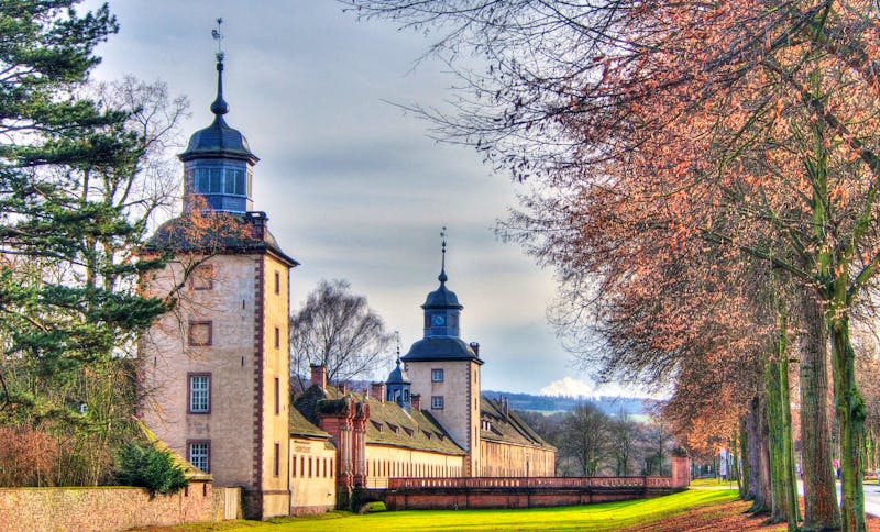 Schloss Corvey bei Höxter - UNESCO-Welterbe - ©hespasoft - stock.adobe.com