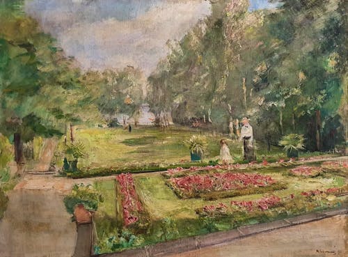 Liebermann-Villa-am-Wannse Max-Liebermann Wannseegarten-nach-Osten 1921 Sammlung-Joens-Lahmann-2048x1510 &ndash; &copy; Liebermann-Villa Wannsee - sevensmaltry-Potsdam