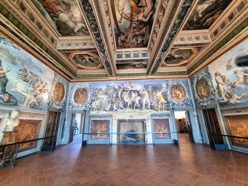 Palazzo Vecchio in Florenz - Raum der Elemente - &copy;Eberhardt TRAVEL