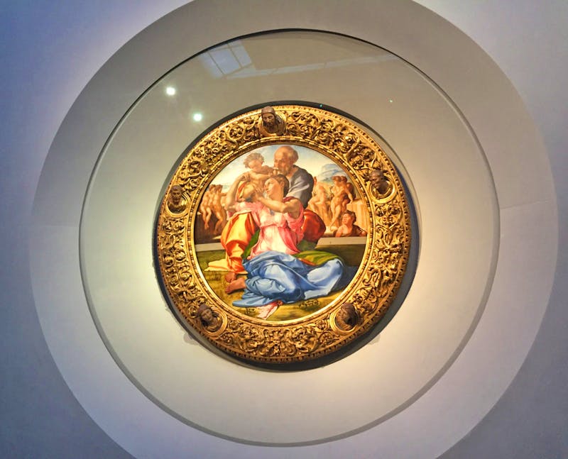 Uffizien - Tondo Doni von Michelangelo - ©Patrick Fritzsche - Eberhardt TRAVEL 