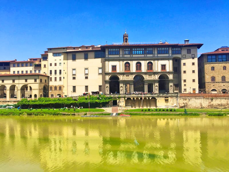 Eingang der Uffizien in Florenz - ©Eberhardt TRAVEL