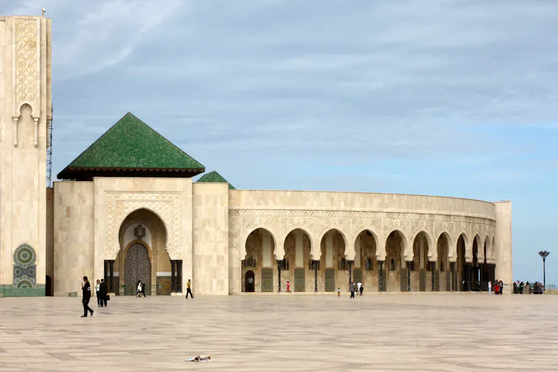 Moschee Hassan II. in Casablanca - &copy;Astrid Kunath (Eberhardt TRAVEL)
