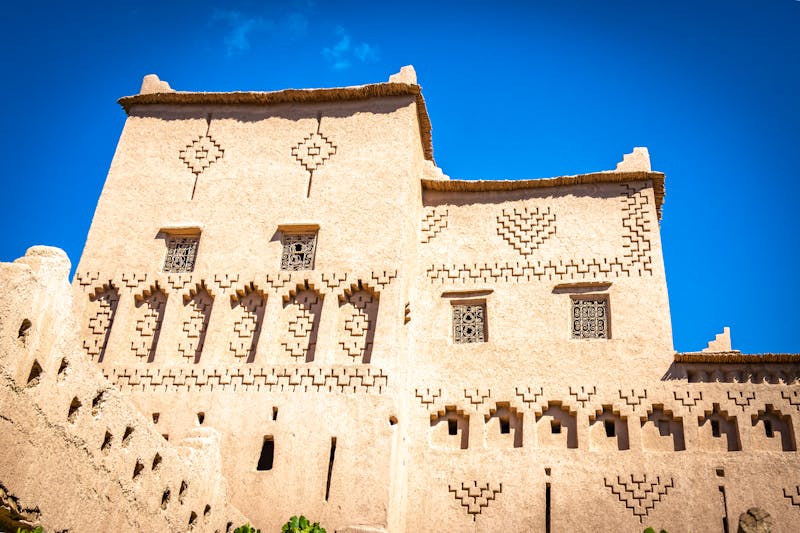 Kasbah Amridil in Skoura an der Straße der 1000 Kasbahs in Marokko - ©Andrea Aigner - stock.adobe.com