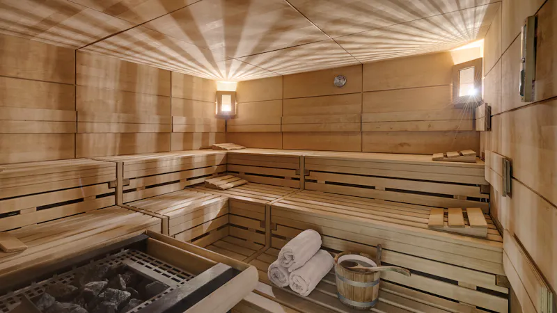 Hotel Morosani Schweizerhof in Davos - Sauna - &copy;www l-hf de - Hotel Morosani Schweizerhof