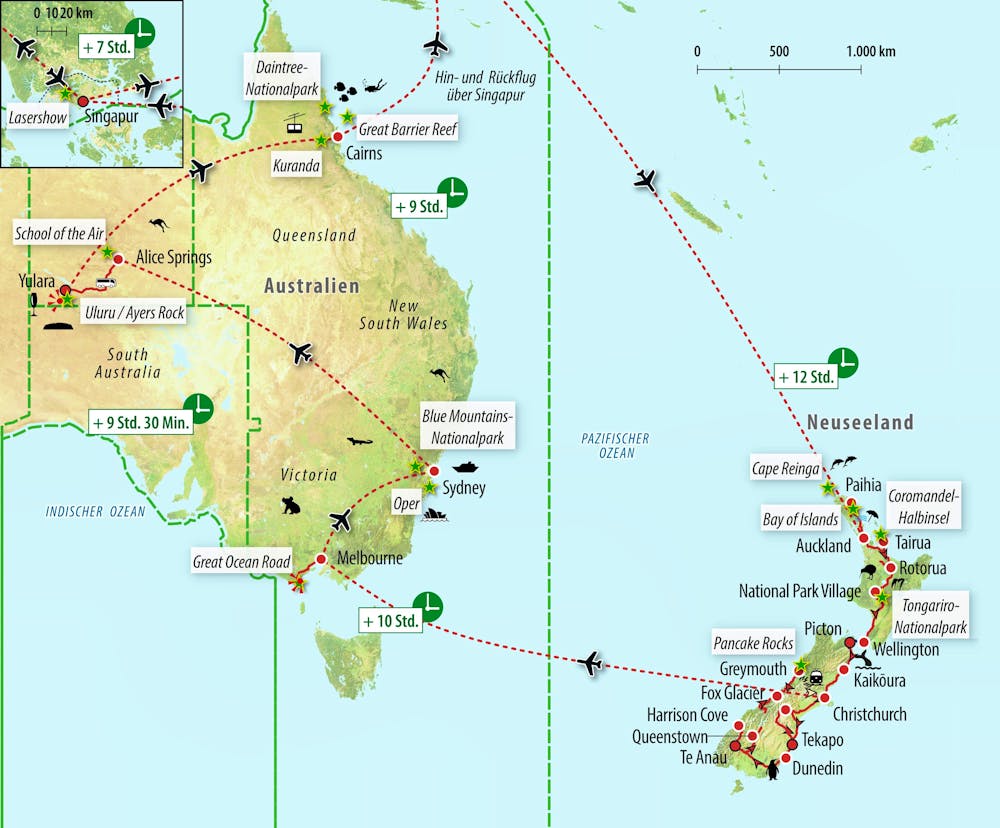 NZ-AU – © Eberhardt TRAVEL