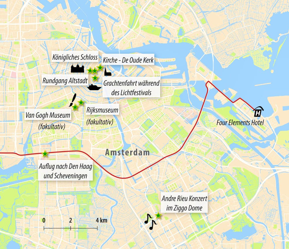 Ihre Reiseroute – © Eberhardt TRAVEL