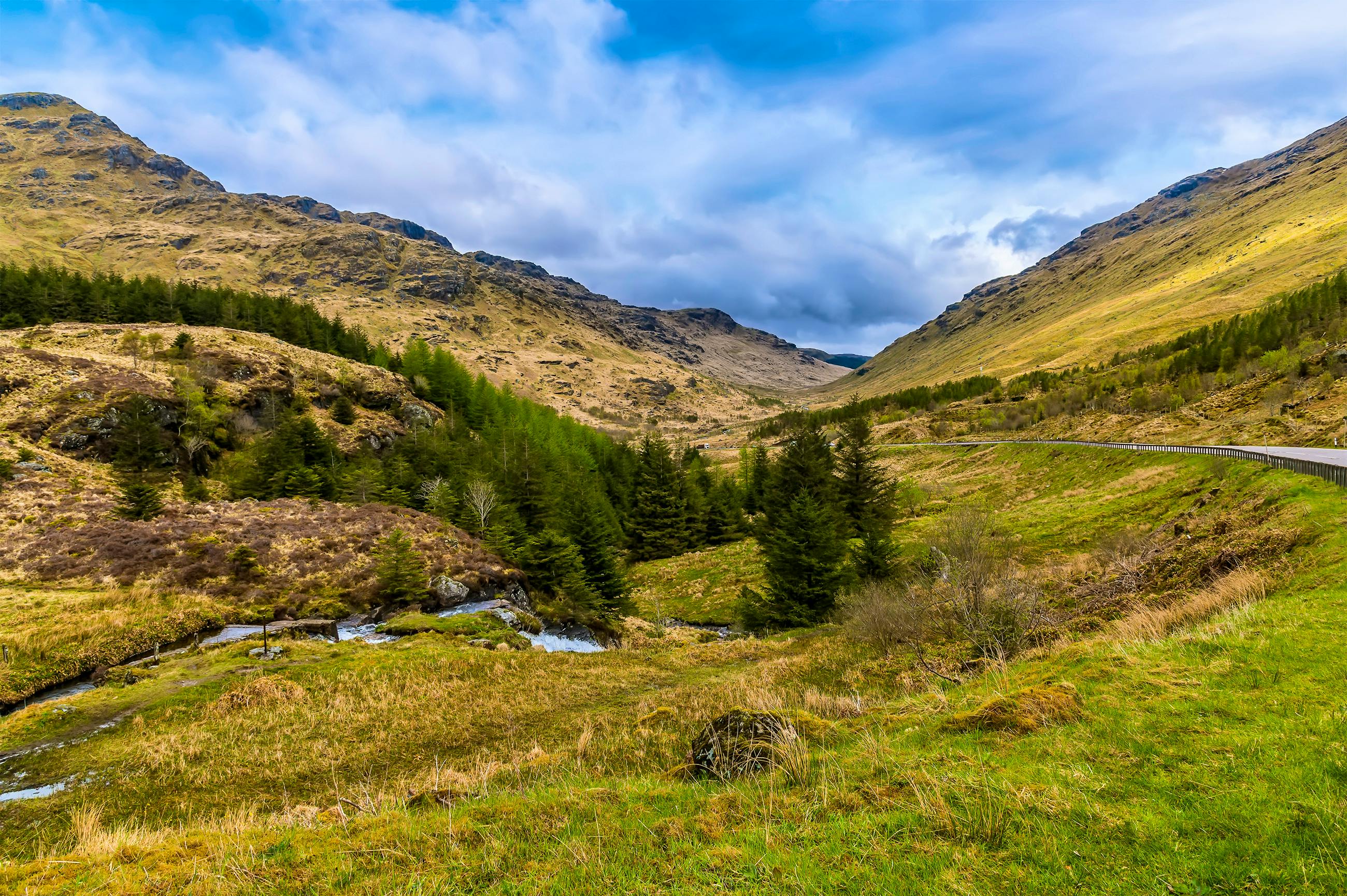Fahrt durch die Highlands bei Arrochar - &copy;Nicola - stock.adobe.com