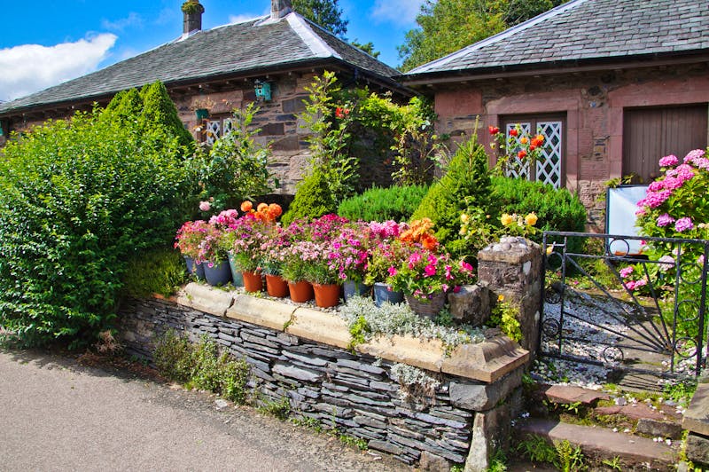 Hübsche Cottages in Luss am Loch Lomond - ©Andreas Böcker - Eberhardt TRAVEL