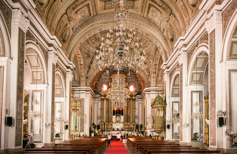 Reich verzierte San Agustin Kirche in Manila - ©PixHound - stock.adobe.com