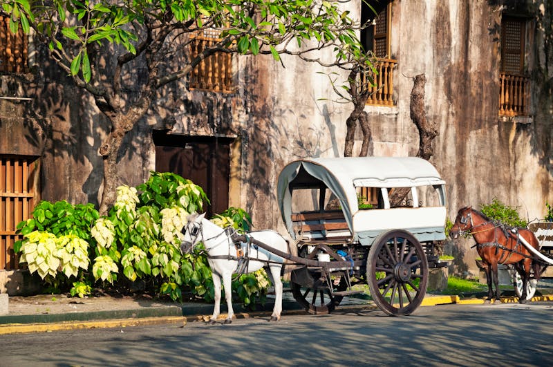 Pferdekutschen - Kalesas in Manila  - ©Roland Nagy - stock.adobe.com