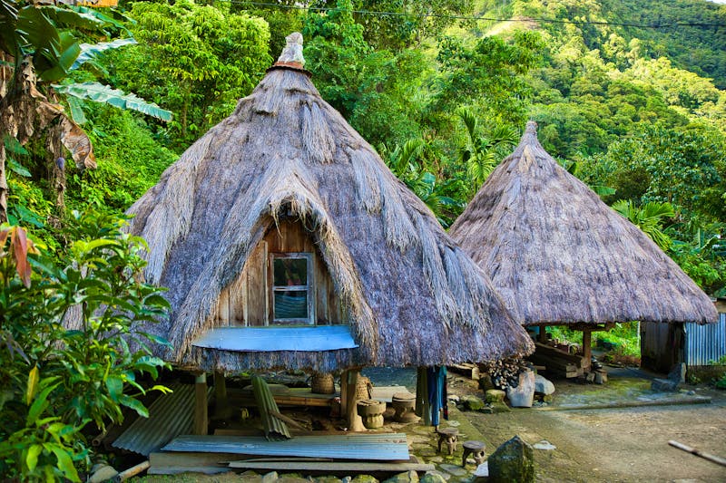 Traditionelle Häuser in der Region Banaue auf der Insel Luzon - ©Monika - stock.adobe.com