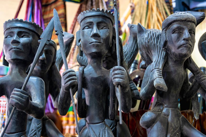 Geschnitzte Holzfiguren in der Region Ifugao  - ©Mdv Edwards - stock.adobe.com