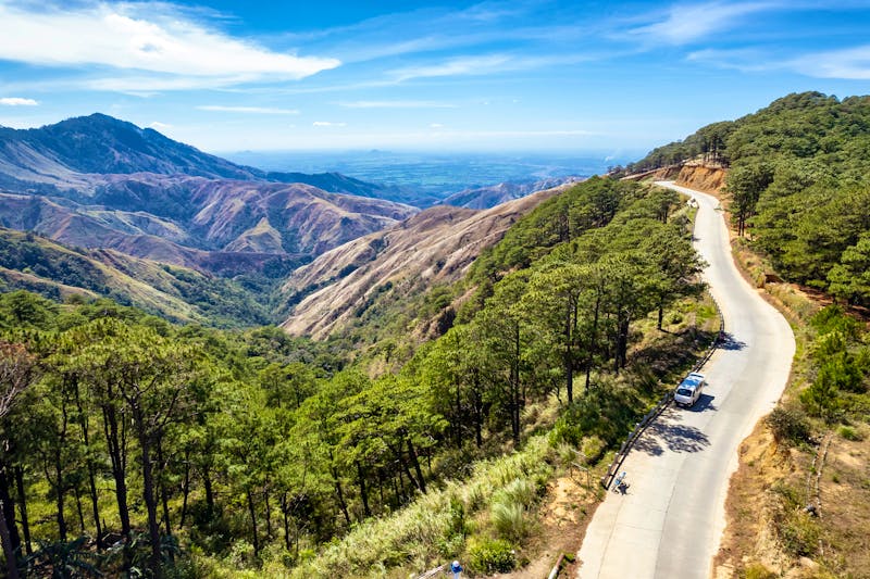 Bergstraße in der Region Pangasinan auf der Insel Luzon - ©Mdv Edwards - stock.adobe.com