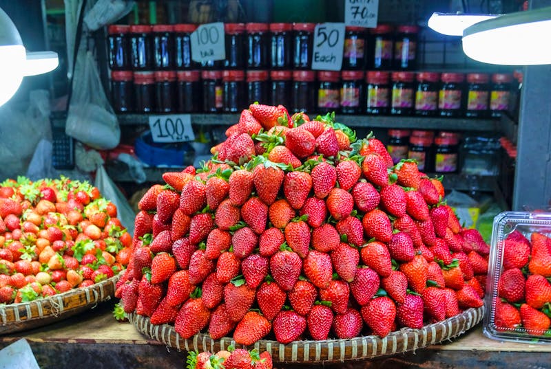 Erdbeeren auf dem Markt in Baguio - Insel Luzon - ©Oscar Espinosa - stock.adobe.com