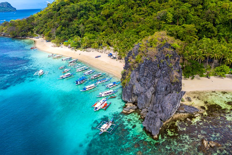 Seven Commandos Beach auf der Insel Palawan - Philippinen - ©Anatolii - stock.adobe.com