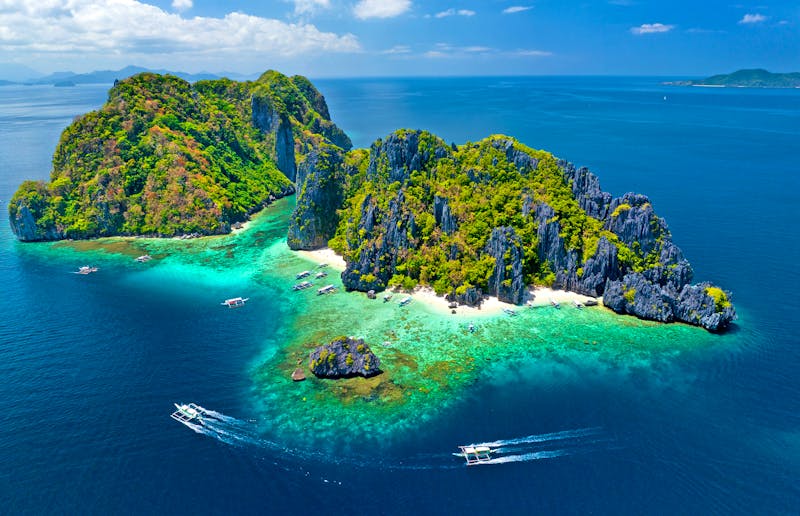 Bootsausflug zu Shimizu Island vor der Küste der Insel Palawan - ©Dordo - stock.adobe.com
