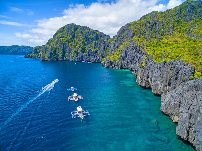 Bootsausflug zu Shimizu Island vor der Küste der Insel Palawan - ©Mindaugas Dulinskas - stock.adobe.com