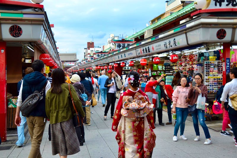 Tokio - Nakamise Dori - ©Ngoc Anh Nguyen (Eberhardt TRAVEL)