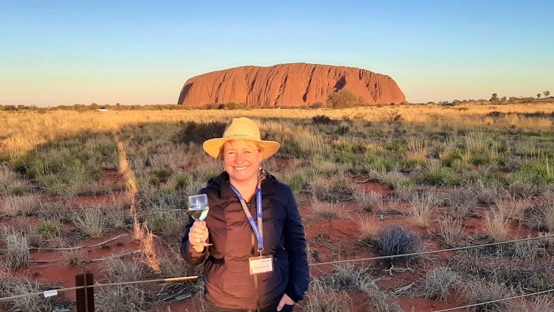 Sonnenuntergang am Uluru im Outback - ©Franziska Bergmann - Eberhardt TRAVEL
