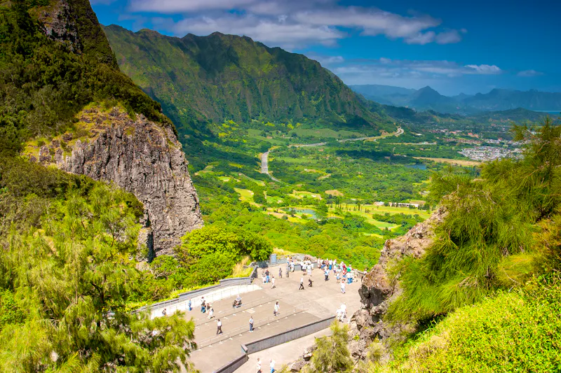 Nu´uanu Pali-Aussichtspunkt auf der Insel Oahu - Hawaii  - &copy;Hawaiipix.com - stock.adobe.com