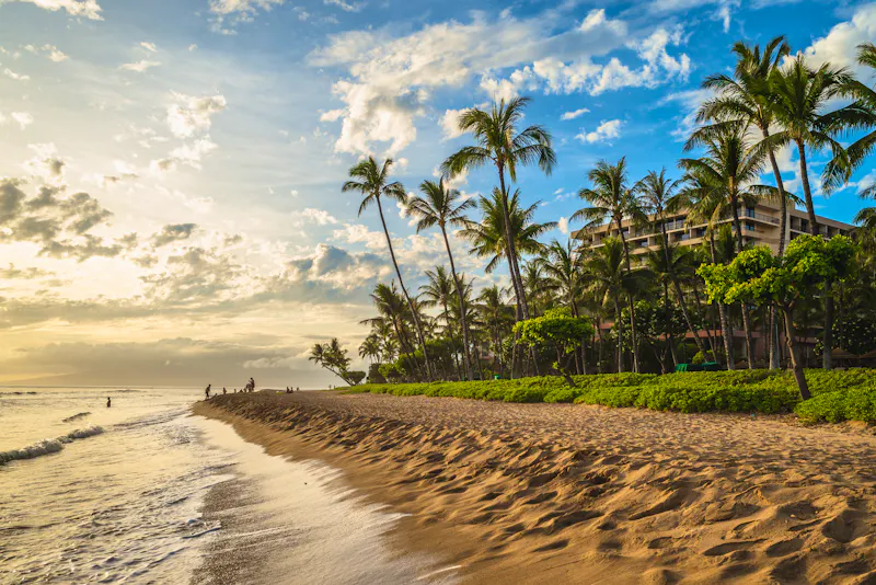 Kaanapali Beach in West Maui - &copy;Richie Chan - stock.adobe.com