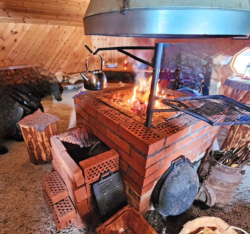 Urige Hütte auf der Rentierfarm - ©Petra Hady - Eberhardt TRAVEL