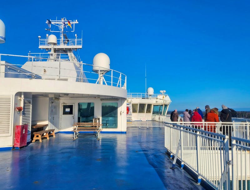Auf der Finnlines Fähre zwischen Helsinki und Travemünde - ©Petra Hady - Eberhardt TRAVEL