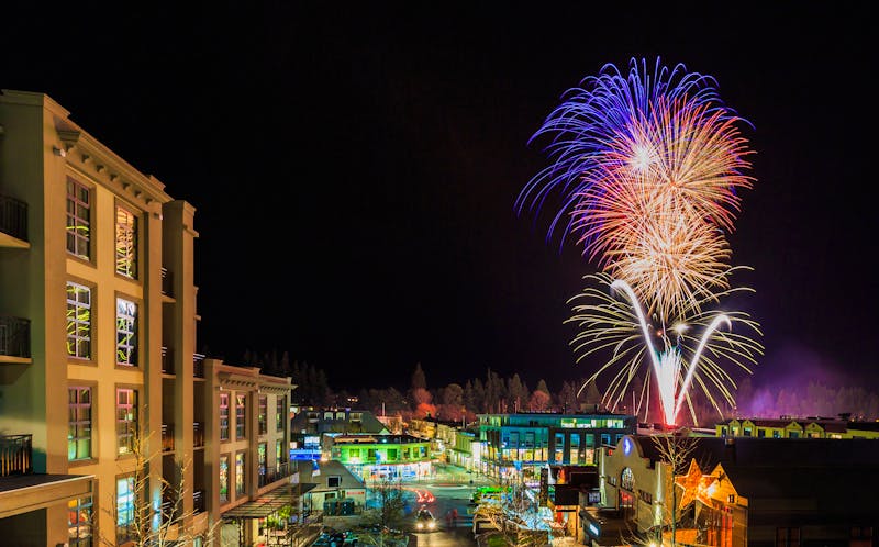 Feuerwerk in Queenstown, Neuseeland - ©naruedom - stock.adobe.com