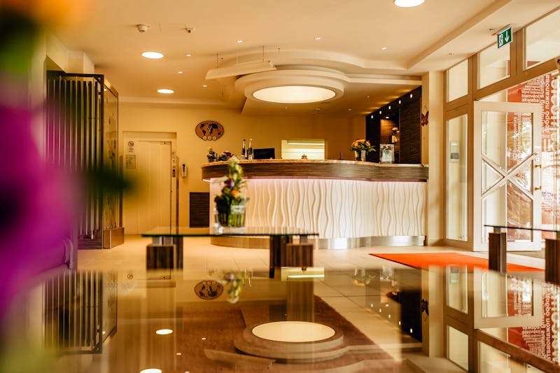 Bad Füssing - Johannesbad Hotel Füssinger Hof  - Rezeption & Lobby  – ©Thomas Linkel Fotodesign  Franziskanerstrasse 43  81541 Munich   491728898932