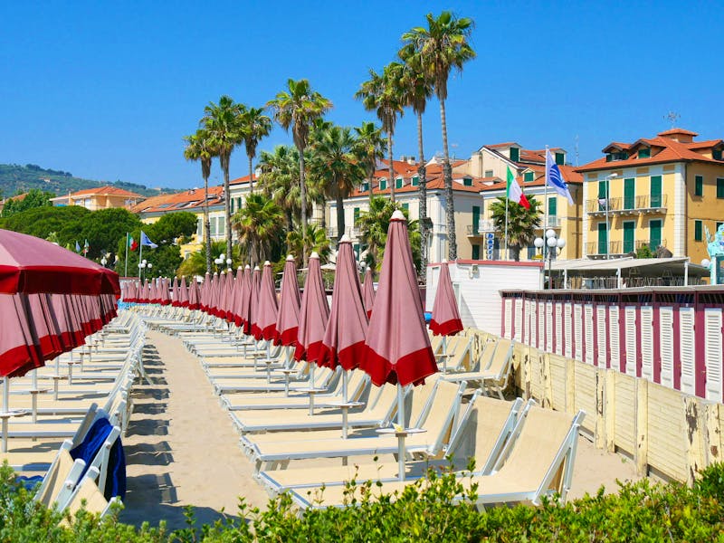 Strand von Diano Marina in Ligurien - ©filippoph - stock.adobe.com