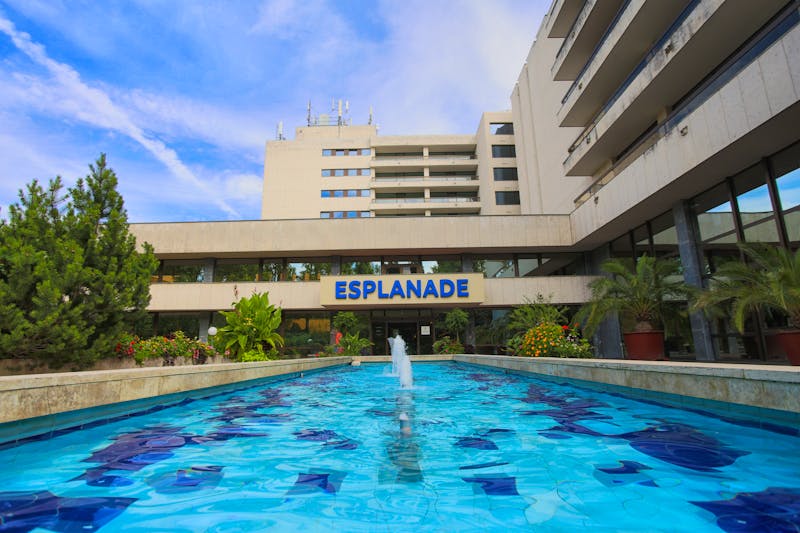 Esplanade Ensana Health Spa Hotel in Pistyan - Eingang – ©Esplanade Ensana Health Spa Hotel in Pistyan
