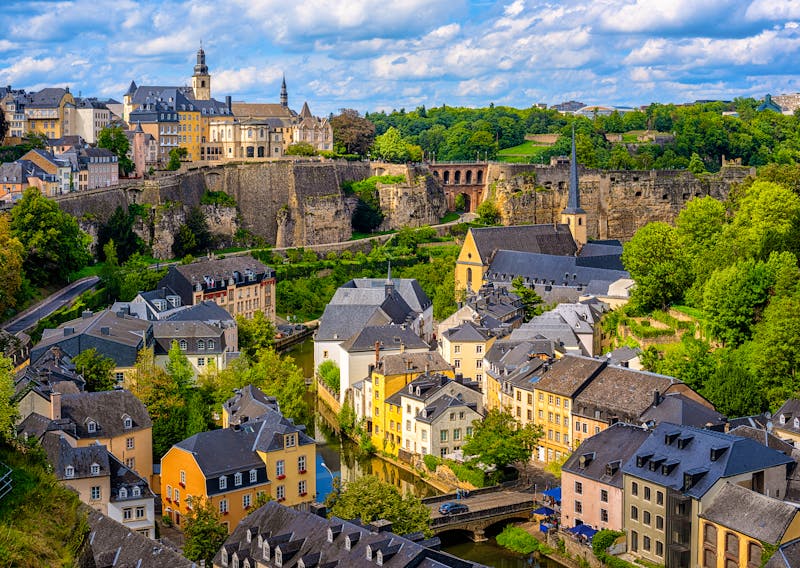 Blick auf die Altstadt in Luxemburg  - ©Boris Stroujko - stock.adobe.com