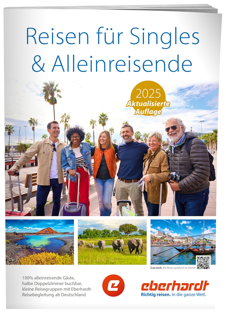 Reisen für Singles & Alleinreisende 2025