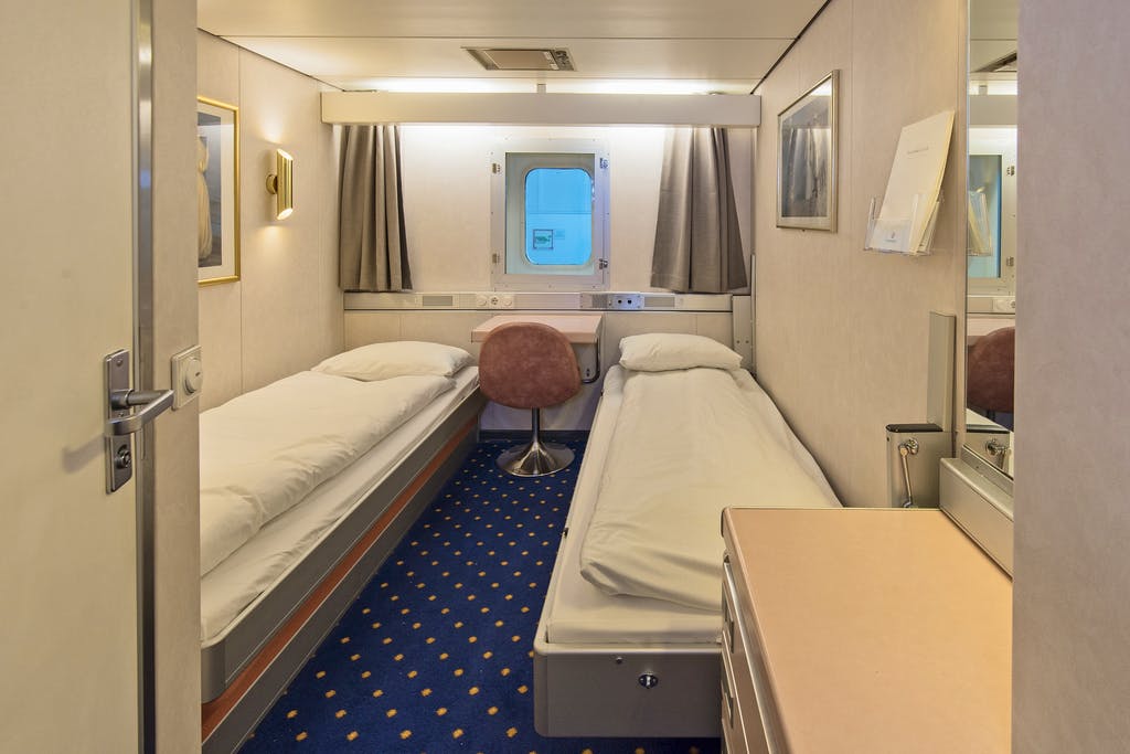 MS Vesterålen, Kabinenbeispiel&nbsp;&ndash;&nbsp;&copy;&nbsp;Hurtigruten