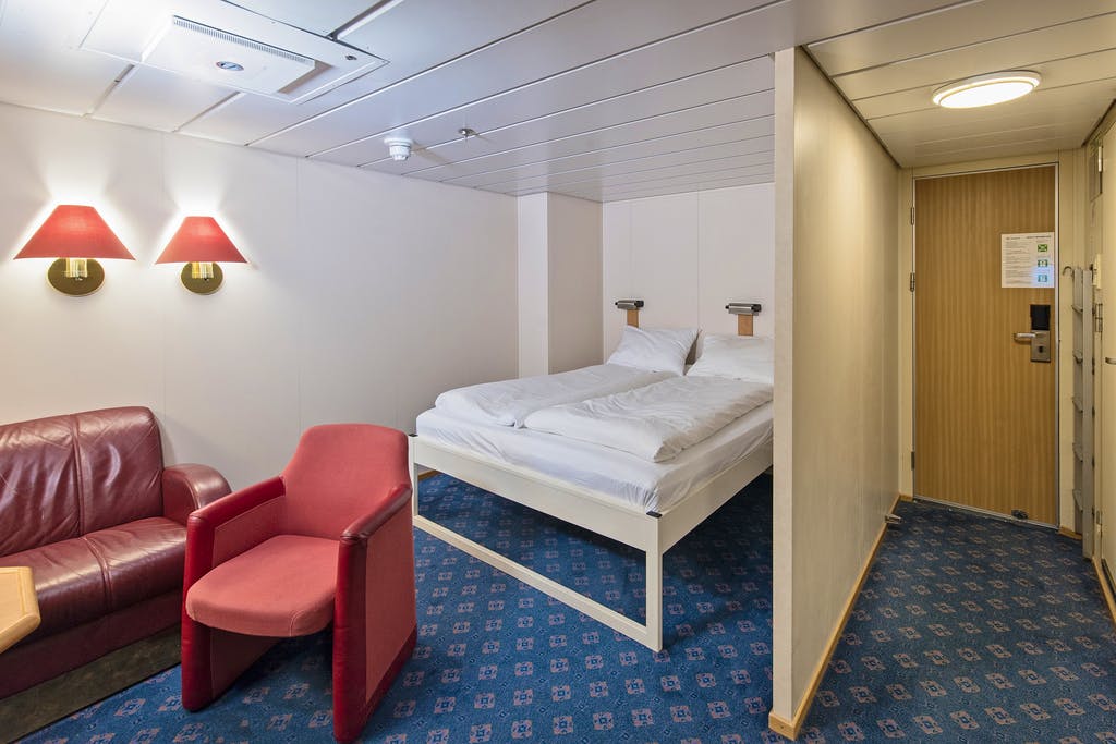 MS Vesterålen, Kabinenbeispiel&nbsp;&ndash;&nbsp;&copy;&nbsp;Hurtigruten