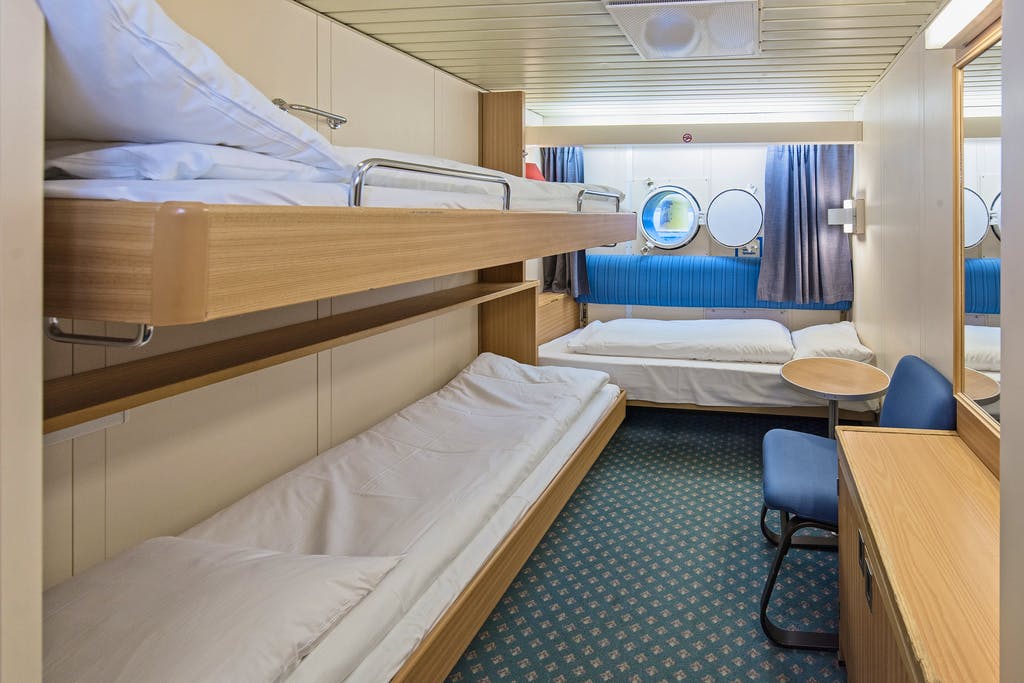 MS Vesterålen, Kabinenbeispiel&nbsp;&ndash;&nbsp;&copy;&nbsp;Hurtigruten