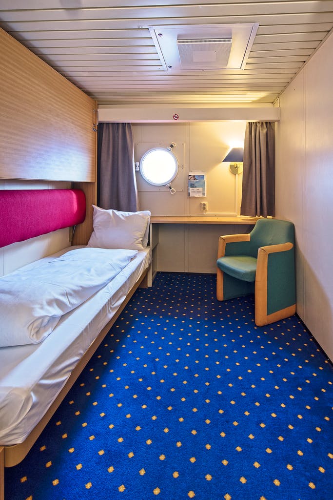 MS Vesterålen, Kabinenbeispiel&nbsp;&ndash;&nbsp;&copy;&nbsp;Hurtigruten