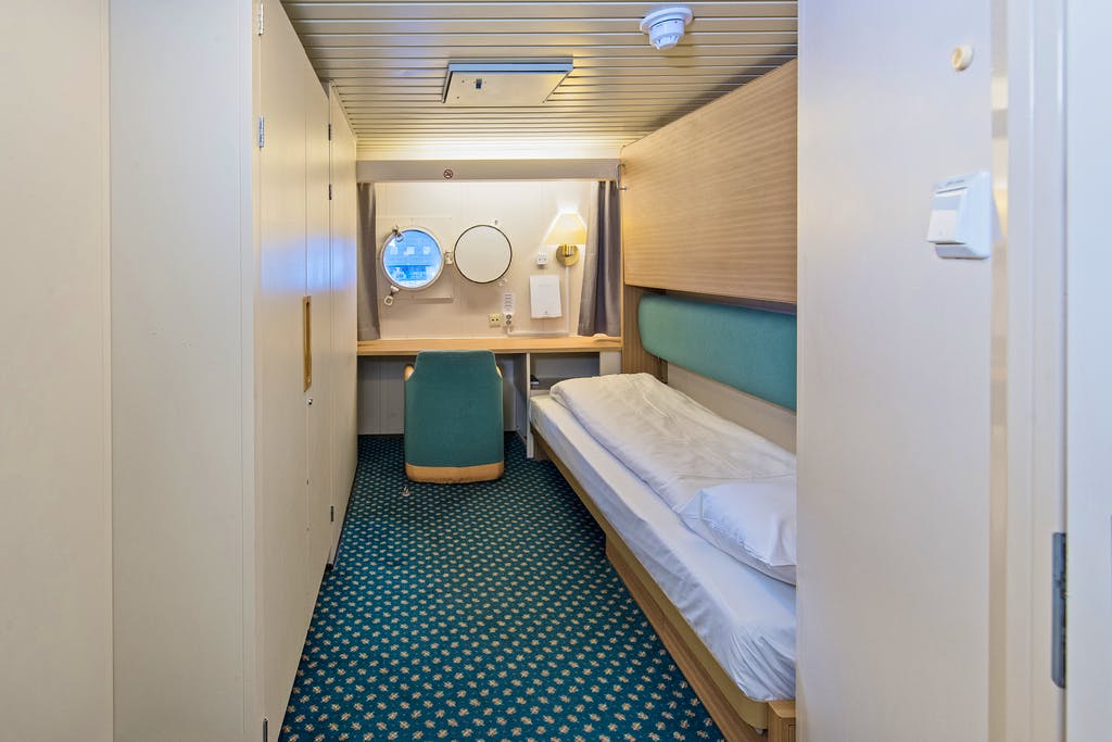 MS Vesterålen, Kabinenbeispiel&nbsp;&ndash;&nbsp;&copy;&nbsp;Hurtigruten