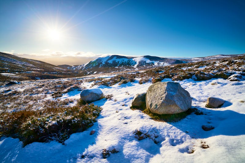 Cairngorms in den schottischen Highlands im Winter - ©Duncan Andison - stock.adobe.com