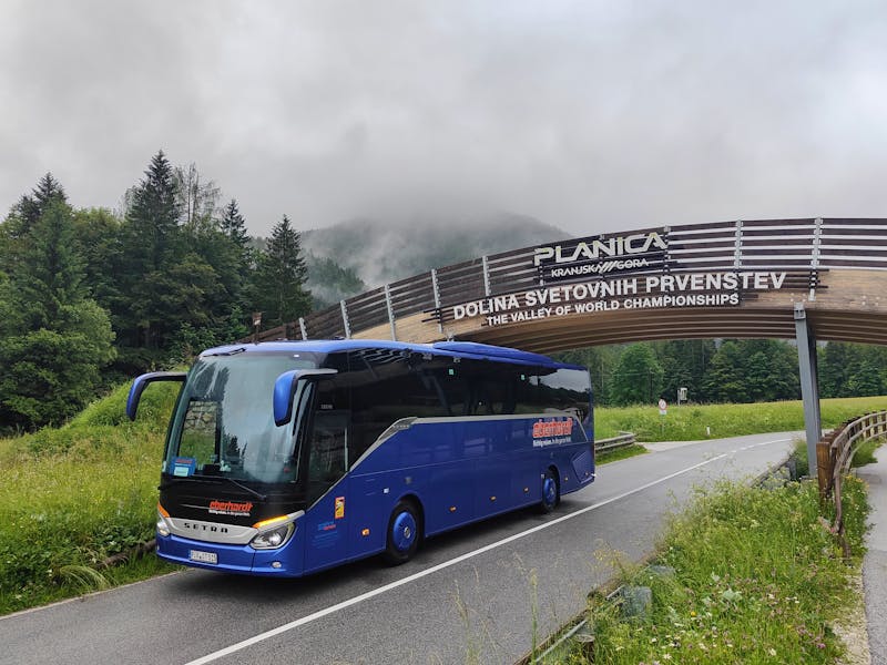 Eberhardt-Reisebus in Slowenien - ©Jan Tuzar, Satra - Eberhardt TRAVEL
