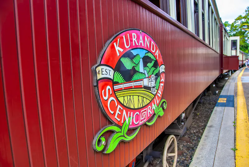 Kuranda Scenic Railway in Queensland - Zugwaggon - &copy;jovannig - stock.adobe.com